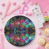 Geschützte Glasspiralpapier-Teller 2 Pappteller (Party)