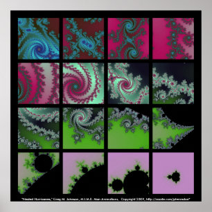 Geschützte Hurrikane Poster