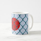 Geschützte japanische Flagge Kaffeetasse (VorderseiteRechts)