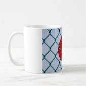 Geschützte japanische Flagge Kaffeetasse (Links)