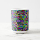 Geschützte Kreise 15oz Tasse (Mittel)