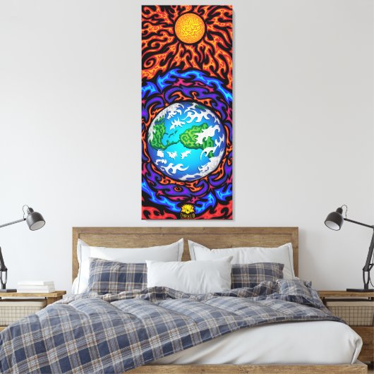 Geschützte Leinwand (Insitu (Schlafzimmer))