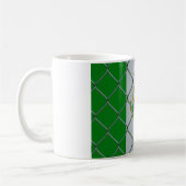 Geschützte mexikanische Flagge Kaffeetasse (Links)
