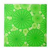 Geschützte Räder - Kalkgrün Fliese (Vorderseite)