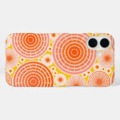 Geschützte Räder - orange und gold Case-Mate iPhone Hülle (Rückseite (Horizontal))
