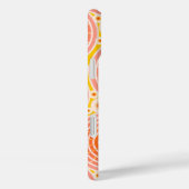 Geschützte Räder - orange und gold Case-Mate iPhone Hülle (Rückseite / Rechts)