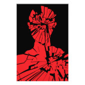 Geschützte rote Reflektion Fotodruck (Vorne)