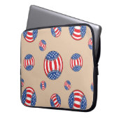 Geschützte und stilvolle Argumente für Baseball-Lü Laptopschutzhülle (Vorderseite Links)