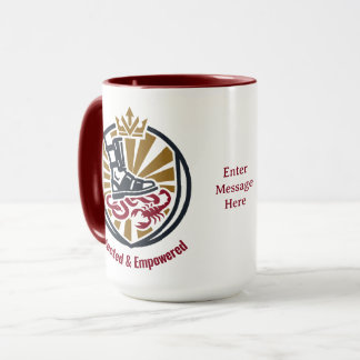 Geschützter befähigter Luke 10 19 Christlicher Kri Tasse