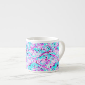 Geschütztes Blossom Ein farbenfroher Lichtdesign Espressotasse
