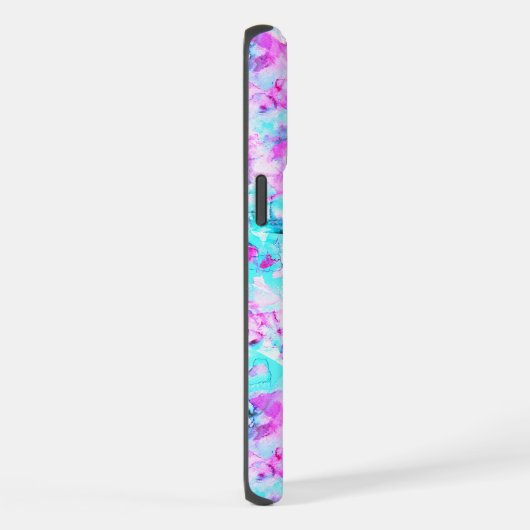 Geschütztes Blossom Ein farbenfroher Lichtdesign iPhone Hülle (Rechte Seite)