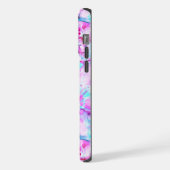 Geschütztes Blossom Ein farbenfroher Lichtdesign iPhone Hülle (Linke Seite)