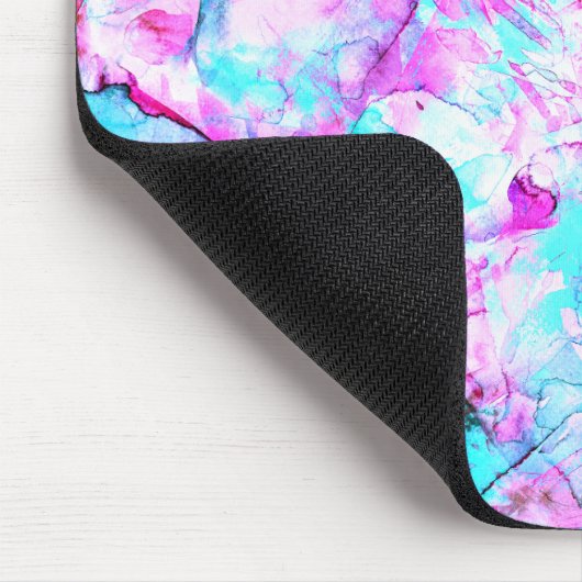 Geschütztes Blossom Ein farbenfroher Lichtdesign Mousepad (Ecke)