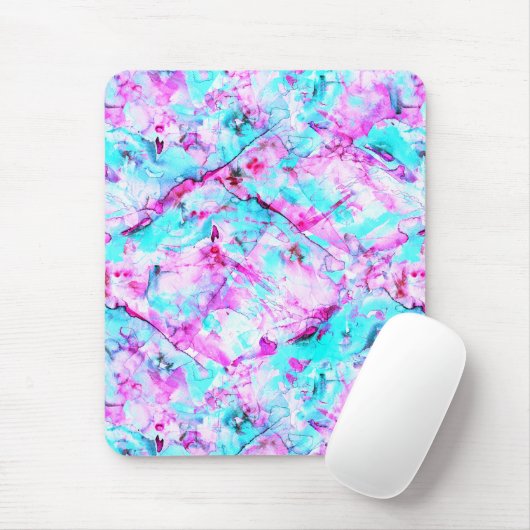 Geschütztes Blossom Ein farbenfroher Lichtdesign Mousepad (Mit Mouse)