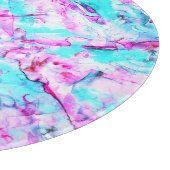 Geschütztes Blossom Ein farbenfroher Lichtdesign Schneidebrett (Ecke)