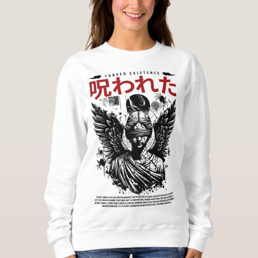 Geschütztes Existenzdesign Sweatshirt (Vorderseite)