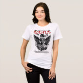 Geschütztes Existenzdesign Tri-Blend Shirt (Vorderseite voll)