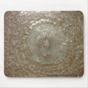 Geschütztes Glas Mousepad