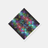 Geschütztes Glas Spiral Napkins 2 Serviette (Ecke)