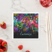 Geschütztes Glas Spiral Napkins 3 Serviette (Beispiel)