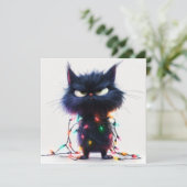 Geschwächte Urlaubskarte Feiertagskarte (Stehend Vorderseite)