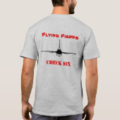Geschwader des Kämpfer-6 T-Shirt (Rückseite)