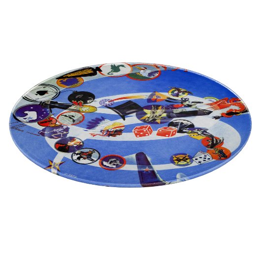 Geschwader-Insignien Schneidebrett (Ecke)