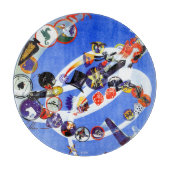 Geschwader-Insignien Schneidebrett (Vorderseite)