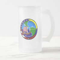 Geschwader-Tasse mit Flecken, Insignien,
