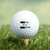 Geschwärzte Golfbälle (Insitu T-Shirt)
