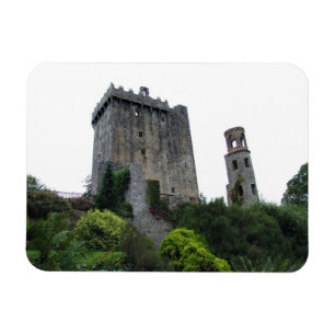 Geschwätz-Schloss u. Turm Flexi Magnet