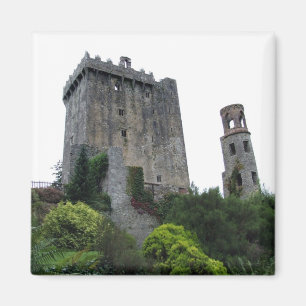 Geschwätz-Schloss u. Turm, Korken, Irland-Magnet Magnet