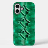 Geschweißte Galaxy Cell Case - Emerald (Rückseite)