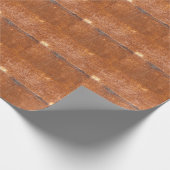 Geschweißtes altes Metall, Roststruktur. Geschenkpapier (Ecke)