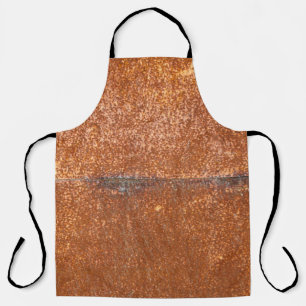 Geschweißtes altes Metall, Roststruktur. Schürze