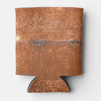 Geschweißtes altes Metall, Rosttextur. Dosenkühler