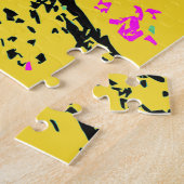 Geschwindigkeit abholen - Mountainbiker Puzzle (Seite)