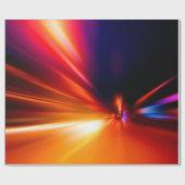 Geschwindigkeit bei Nachtstraßen, Hintergrund, Bew Geschenkpapier (Flach)