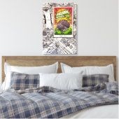 Geschwindigkeit der Vektoren Leinwanddruck (Insitu (Schlafzimmer))