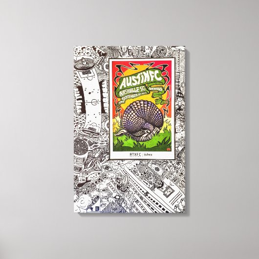 Geschwindigkeit der Vektoren Leinwanddruck (Vorderseite)