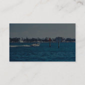 Geschwindigkeit des Schiffes durch die Leerlaufzon Visitenkarte (Rückseite)