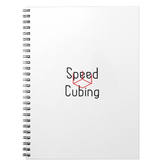 Geschwindigkeit, die notizblock (Vorderseite)