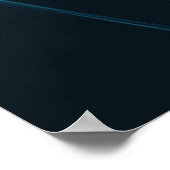 Geschwindigkeit erleben poster (Ecke)