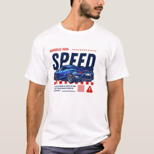Geschwindigkeit – Fast Life Shirt für Rennsport- u