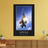 Geschwindigkeit: Inspiration 1 Leinwanddruck (Insitu (Wohnzimmer))