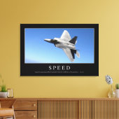 Geschwindigkeit: Inspiration 2 Leinwanddruck (Insitu (Wohnzimmer))