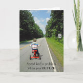 Geschwindigkeit ist kein Problem, wenn Sie zurückf Karte (Vorderseite)