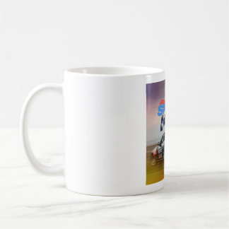Geschwindigkeit ist mein Therapie-Sportwagen Kaffeetasse
