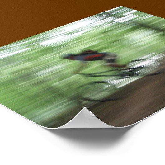 Geschwindigkeit Poster (Ecke)