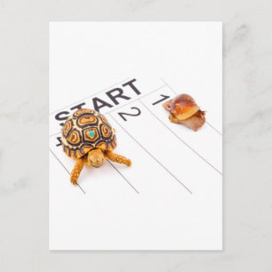 Geschwindigkeit Postkarte